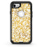 All Over Scattered Golden Micro Dots - iPhone 7 or 8 OtterBox Case & Skin Kits