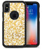All Over Scattered Golden Micro Dots - iPhone X OtterBox Case & Skin Kits