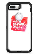 All You Need is Love - iPhone 7 or 7 Plus Commuter Case Skin Kit