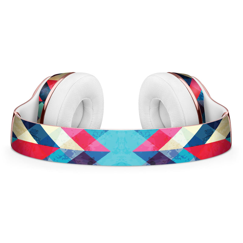 Angled Colored Pattern Full-Body Skin Kit for the Beats by Dre Solo 3 Wireless Headphones