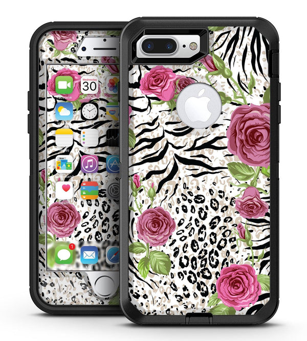 Animal Vibe Floral - iPhone 7 Plus/8 Plus OtterBox Case & Skin Kits