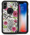 Animal Vibe Floral - iPhone X OtterBox Case & Skin Kits