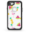 Animated Flamingos and Fruit - iPhone 7 or 8 OtterBox Case & Skin Kits