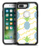Animated Retro Pineapples - iPhone 7 or 7 Plus Commuter Case Skin Kit