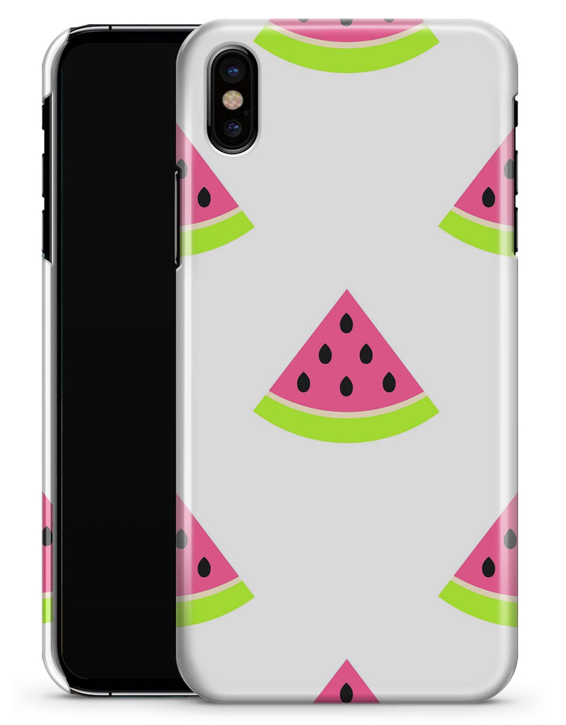 Animated Watermelon Pattern - iPhone X Clipit Case