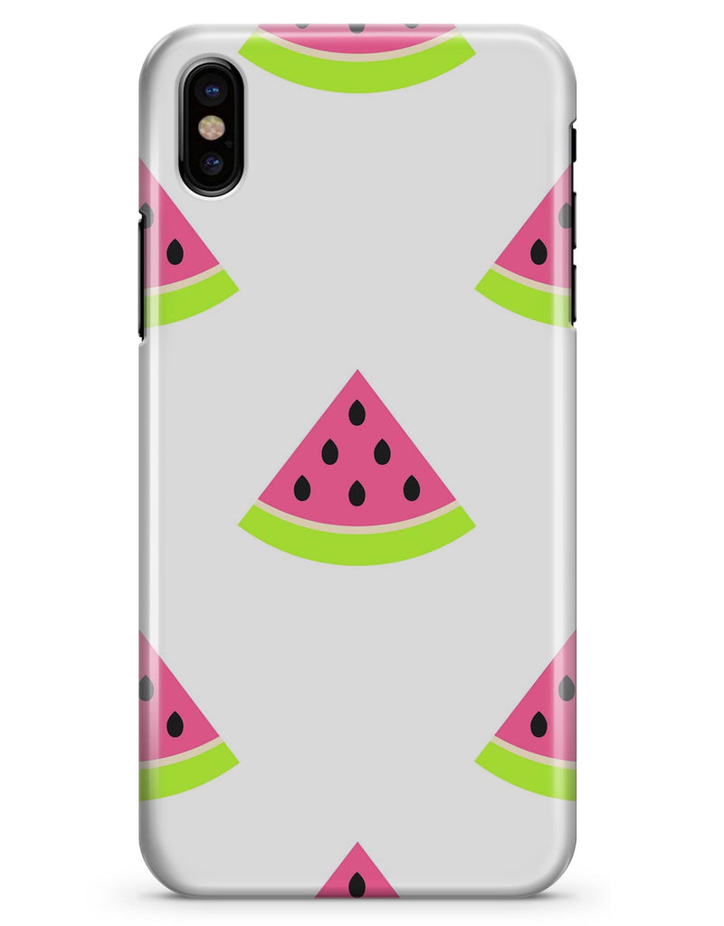Animated Watermelon Pattern - iPhone X Clipit Case