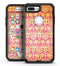 Antique Red and Orange Cauliflower Damask Pattern - iPhone 7 Plus/8 Plus OtterBox Case & Skin Kits