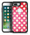 Antique Red and White Polkadot Pattern - iPhone 7 Plus/8 Plus OtterBox Case & Skin Kits
