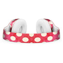 Antique Red and White Polkadot Pattern Full-Body Skin Kit for the Beats by Dre Solo 3 Wireless Headphones