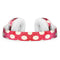 Antique Red and White Polkadot Pattern Full-Body Skin Kit for the Beats by Dre Solo 3 Wireless Headphones
