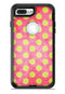 Antique Red and Yellow Polkadot Pattern - iPhone 7 or 7 Plus Commuter Case Skin Kit