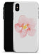 Apricot Watercolor Hibiscus - iPhone X Clipit Case