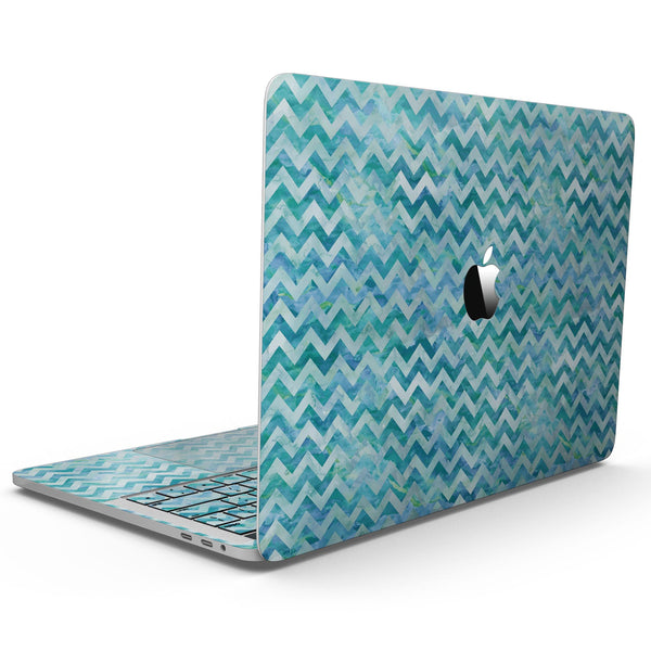 MacBook Pro with Touch Bar Skin Kit - Aqua_Basic_Watercolor_Chevron_Pattern-MacBook_13_Touch_V9.jpg?