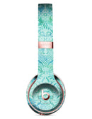 Aqua Damask v2 Watercolor Pattern Full-Body Skin Kit for the Beats by Dre Solo 3 Wireless Headphones