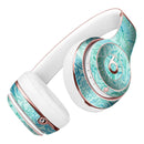 Aqua Damask v2 Watercolor Pattern Full-Body Skin Kit for the Beats by Dre Solo 3 Wireless Headphones