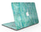 Aqua Watercolor Cross Hatch - MacBook Air Skin Kit