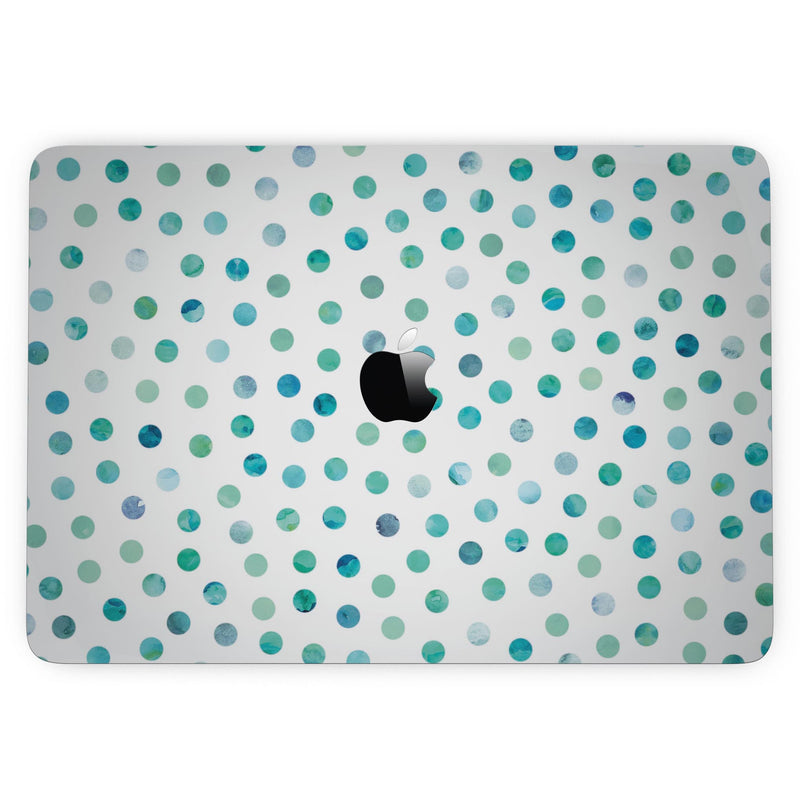 MacBook Pro with Touch Bar Skin Kit - Aqua_Watercolor_Dots_over_White-MacBook_13_Touch_V3.jpg?