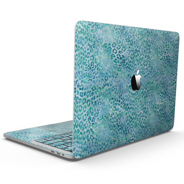 MacBook Pro with Touch Bar Skin Kit - Aqua_Watercolor_Leopard_Pattern-MacBook_13_Touch_V9.jpg?