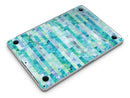Aqua Watercolor Patchwork - MacBook Pro with Retina Display Full-Coverage Skin Kit