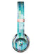 Aqua Watercolor Patchwork Full-Body Skin Kit for the Beats by Dre Solo 3 Wireless Headphones