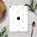 Asceding Colorful Arrows - Full Body Skin Decal for the Apple iPad Pro 12.9", 11", 10.5", 9.7", Air or Mini (All Models Available)