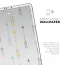 Asceding Colorful Arrows - Full Body Skin Decal for the Apple iPad Pro 12.9", 11", 10.5", 9.7", Air or Mini (All Models Available)