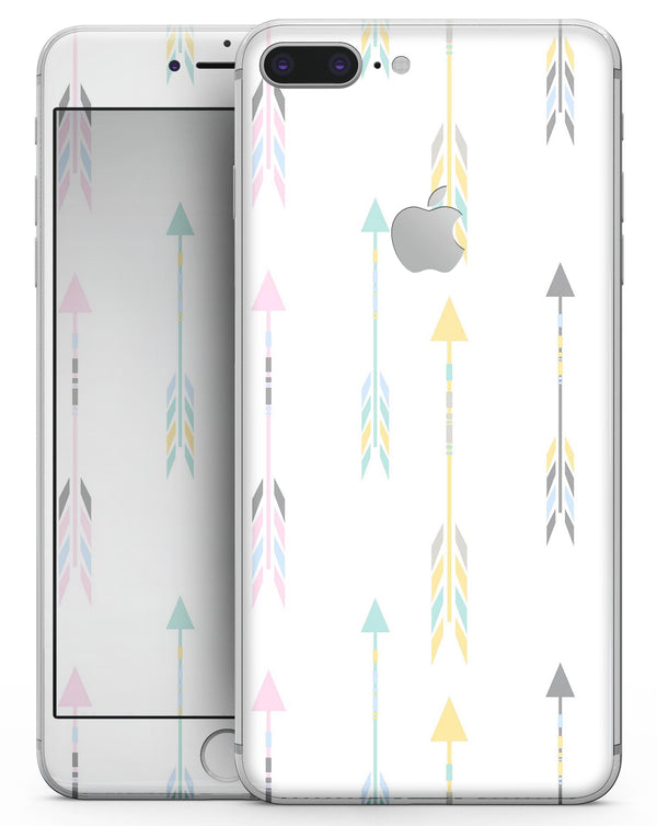 Asceding Colorful Arrows - Skin-kit for the iPhone 8 or 8 Plus