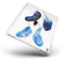 Azul Watercolor Feathers - iPad Pro 97 - View 2.jpg