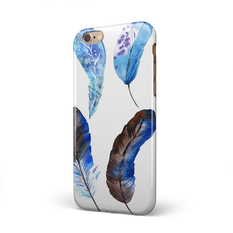 Azul_Watercolor_Feathers_-_iPhone_6s_-_Gold_-_Clear_Rubber_-_Hybrid_Case_-_Shopify_-_V1.jpg?