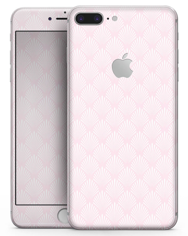 Baby Pink Shell Pattern - Skin-kit for the iPhone 8 or 8 Plus