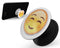 Bashful Smile Emoticon Emoji - Skin Kit for PopSockets and other Smartphone Extendable Grips & Stands