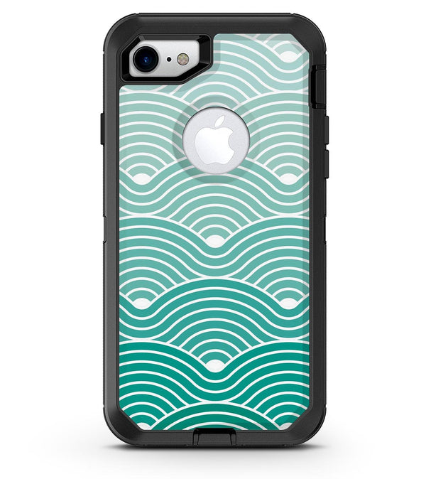 Beach Hotel Wallpaper Waves - iPhone 7 or 8 OtterBox Case & Skin Kits