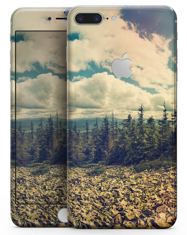 Beatuful Scenic Mountain View - Skin-kit for the iPhone 8 or 8 Plus