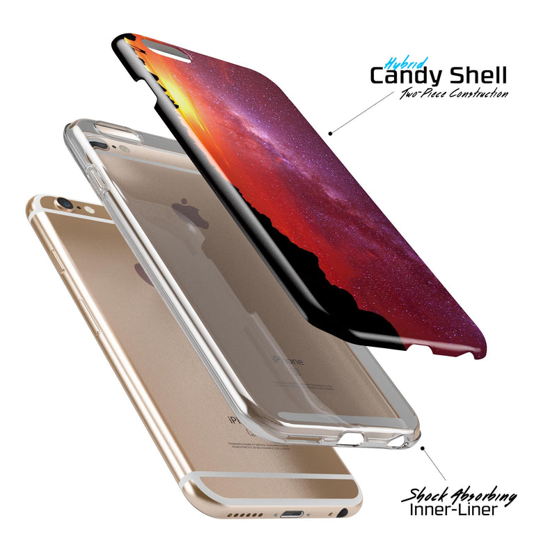 Beautiful_Milky_Way_Sunset_-_iPhone_6s_-_Gold_-_Clear_Rubber_-_Hybrid_Case_-_Shopify_-_V4.jpg?