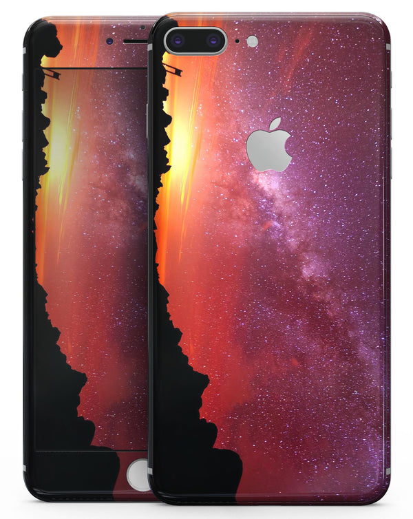Beautiful Milky Way Sunset - Skin-kit for the iPhone 8 or 8 Plus