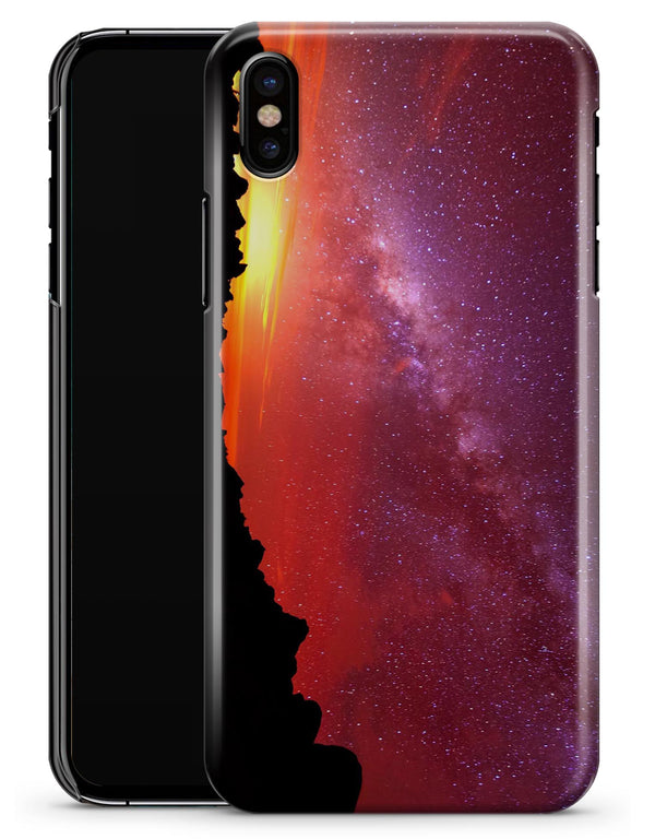 Beautiful Milky Way Sunset - iPhone X Clipit Case