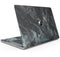 Black & Silver Marble Swirl V1 - Skin Decal Wrap Kit Compatible with the Apple MacBook Pro, Pro with Touch Bar or Air (11", 12", 13", 15" & 16" - All Versions Available)