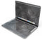 Black & Silver Marble Swirl V5 - Skin Decal Wrap Kit Compatible with the Apple MacBook Pro, Pro with Touch Bar or Air (11", 12", 13", 15" & 16" - All Versions Available)