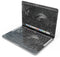 Black & Silver Marble Swirl V7 - Skin Decal Wrap Kit Compatible with the Apple MacBook Pro, Pro with Touch Bar or Air (11", 12", 13", 15" & 16" - All Versions Available)
