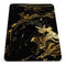 Black & Gold Marble Swirl V12 - Full Body Skin Decal for the Apple iPad Pro 12.9", 11", 10.5", 9.7", Air or Mini (All Models Available)