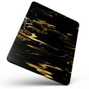 Black & Gold Marble Swirl V2 - Full Body Skin Decal for the Apple iPad Pro 12.9", 11", 10.5", 9.7", Air or Mini (All Models Available)