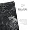 Black & Silver Marble Swirl V8 - Full Body Skin Decal for the Apple iPad Pro 12.9", 11", 10.5", 9.7", Air or Mini (All Models Available)