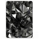 Black 3D Diamond Surface - Full Body Skin Decal for the Apple iPad Pro 12.9", 11", 10.5", 9.7", Air or Mini (All Models Available)