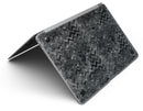 Black Basic Watercolor Chevron Pattern - MacBook Air Skin Kit