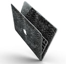Black Basic Watercolor Chevron Pattern - MacBook Pro with Retina Display Full-Coverage Skin Kit