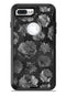 Black Floral Succulents - iPhone 7 or 7 Plus Commuter Case Skin Kit