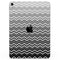 Black Gradient Layered Chevron - Full Body Skin Decal for the Apple iPad Pro 12.9", 11", 10.5", 9.7", Air or Mini (All Models Available)