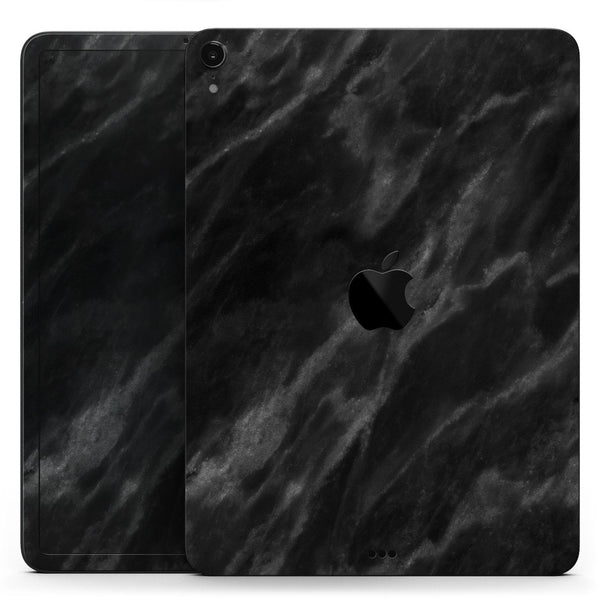 Black Marble Surface - Full Body Skin Decal for the Apple iPad Pro 12.9", 11", 10.5", 9.7", Air or Mini (All Models Available)