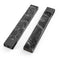 Black & Silver Marble Swirl V4 - Premium Decal Protective Skin-Wrap Sticker compatible with the Juul Labs vaping device