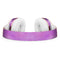 Black Slanted Lines of Purple Clouds Full-Body Skin Kit for the Beats by Dre Solo 3 Wireless Headphones